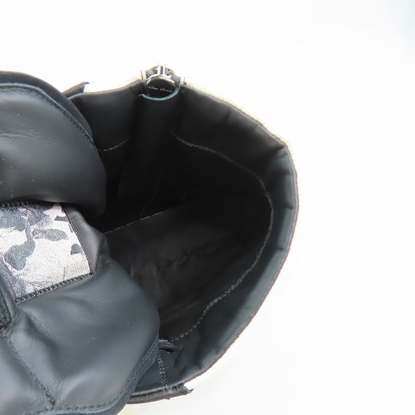 実際に弊社で買取させて頂いたRICK OWENS/リックオウエンス GEOBASKET ジオバスケット ハイカットスニーカー 42の画像 4枚目