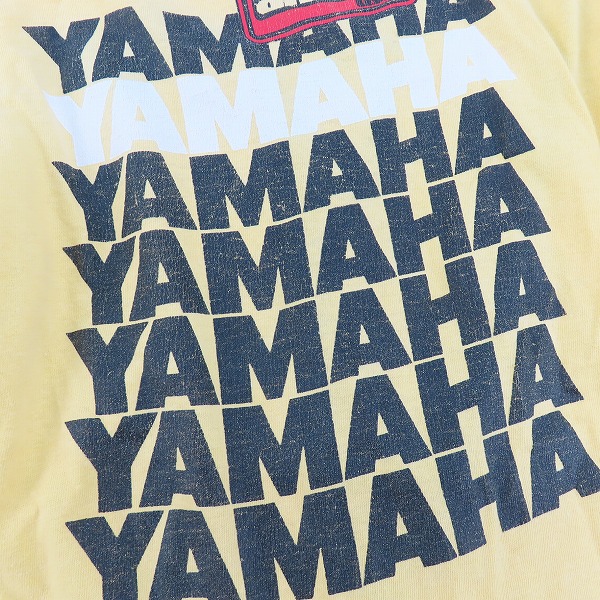 実際に弊社で買取させて頂いたYAMAHA/ヤマハ ヴィンテージ Tシャツ/Lの画像 4枚目