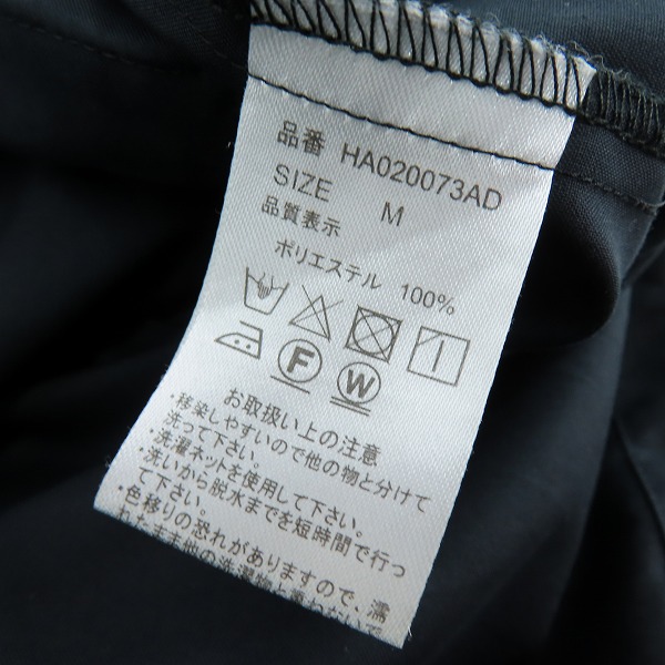 実際に弊社で買取させて頂いたHARE/ハレ ジップアップジャケット /HA020073AD/Mの画像 3枚目