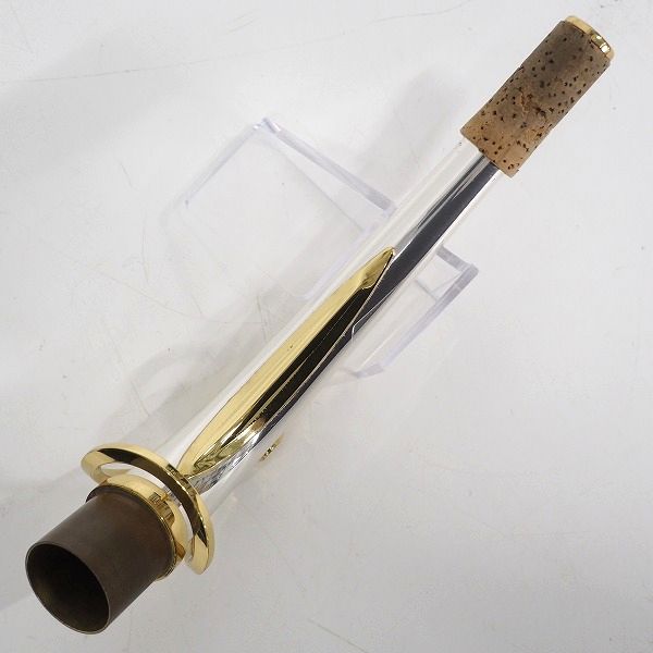 実際に弊社で買取させて頂いた YAMAHA/ヤマハ AE1AG アルトサックス用 E1タイプ カスタムネック スターリングシルバー製 クリアラッカー仕上げの画像 6枚目