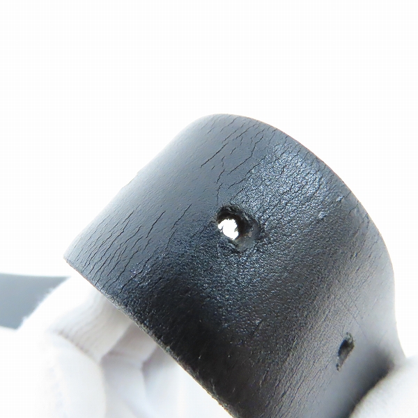 実際に弊社で買取させて頂いたHUGO BOSS/ヒューゴボス レザーベルト スクエアバックルの画像 7枚目