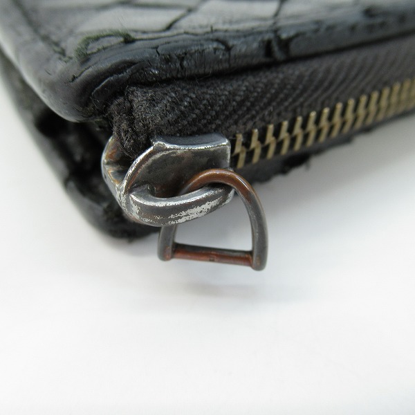 実際に弊社で買取させて頂いたBOTTEGA VENETA/ボッテガヴェネタ イントレチャート L字ファスナーコインケースの画像 6枚目