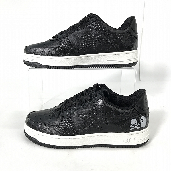 実際に弊社で買取させて頂いたNEIGHBORHOOD × A BATHING APE/ネイバーフッド×アベイシングエイプ BAPE STA スニーカー 1J23191901/26の画像 3枚目