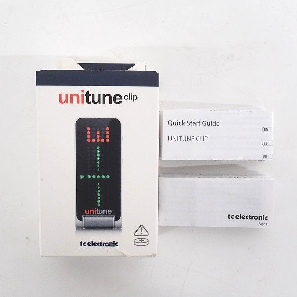 実際に弊社で買取させて頂いたtc electronic/TCエレクトロニック UniTune Clip ギター用クリップチューナー【動作確認済】の画像 6枚目