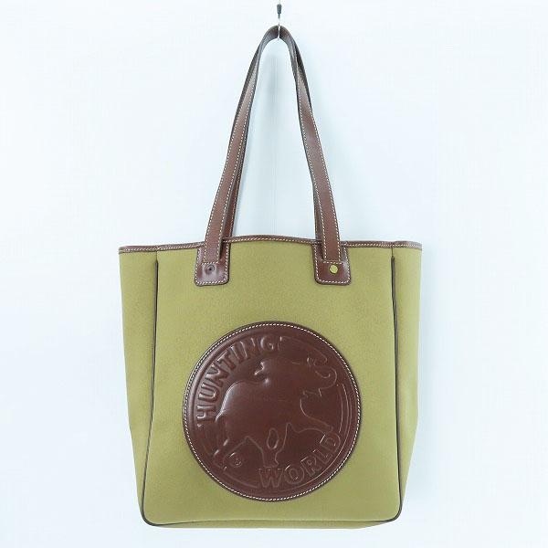 実際に弊社で買取させて頂いたHUNTING WORLD/ハンティングワールド トートバッグ
