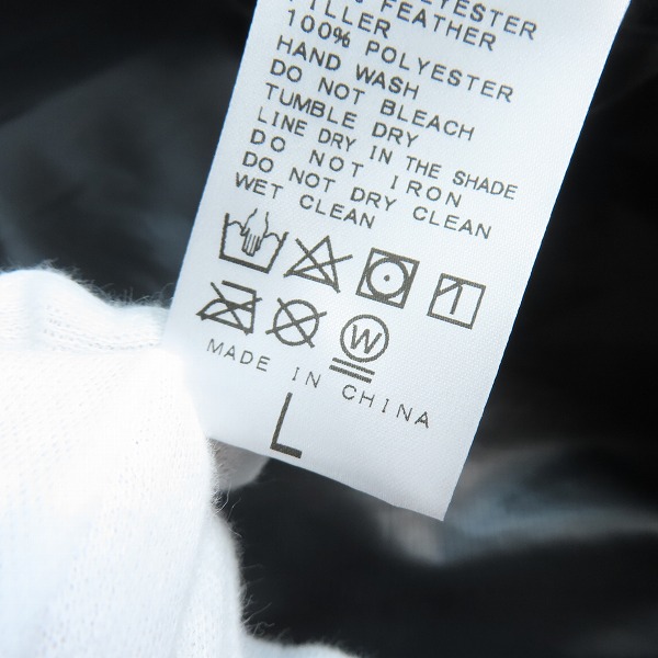 実際に弊社で買取させて頂いたEDIFICE/エディフィス Synex×Fx ダウンジャケット 19-011-300-1003-3-0/Lの画像 3枚目