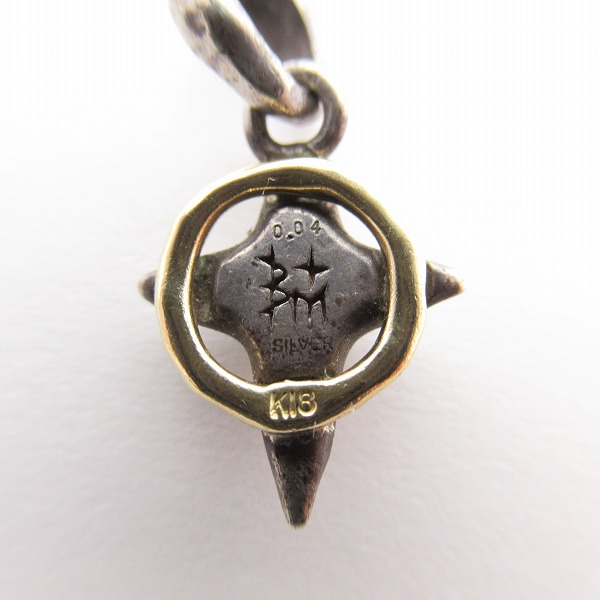 実際に弊社で買取させて頂いたBloody Mary/ブラッディマリー クリスタルム  アレキサンドライト SVxK18 ペンダントトップの画像 5枚目