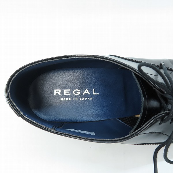 実際に弊社で買取させて頂いたREGAL/リーガル 日本製 ストレートチップシューズ 21VR/23.5の画像 4枚目