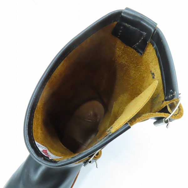 実際に弊社で買取させて頂いたRED WING/レッドウィング Heritage Work 11 ENGINEER STOVEPIPE/茶芯 エンジニアブーツ 9268/9Dの画像 4枚目