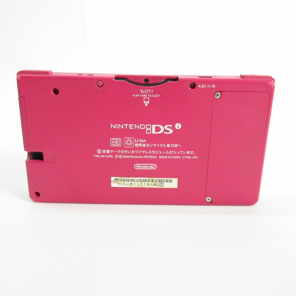 実際に弊社で買取させて頂いた任天堂/Nintendo/ニンテンドー DSi 本体 ピンク TWL-001【簡易動作確認済】の画像 4枚目