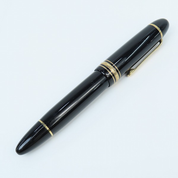 実際に弊社で買取させて頂いたMONTBLANC/モンブラン MEISTERSTUCK NO.149 マイスターシュテュック 万年筆 ペン先14C/585の画像 4枚目