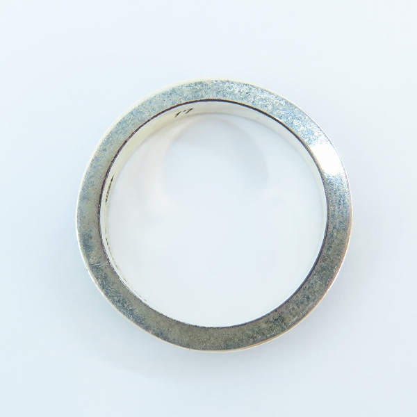 実際に弊社で買取させて頂いたPaul Smith/ポールスミス Bicolor Logo リング 17号の画像 5枚目