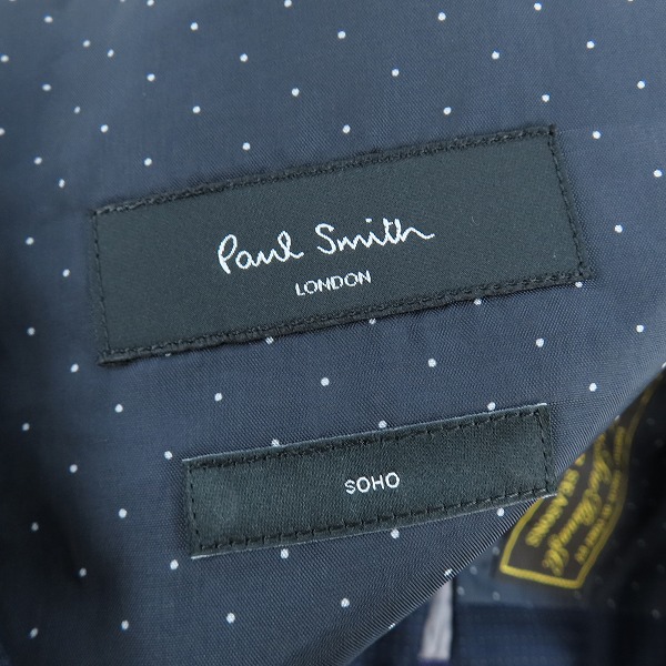 実際に弊社で買取させて頂いたPaul Smith/ポールスミス テーラードジャケット パンツ セットアップ PL-ST-77505/Mの画像 3枚目
