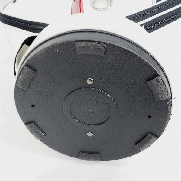 実際に弊社で買取させて頂いたTitleist/タイトリスト CB631 アメリカンカジュアル 9.0型 5分割キャディバッグ トリコロールの画像 7枚目