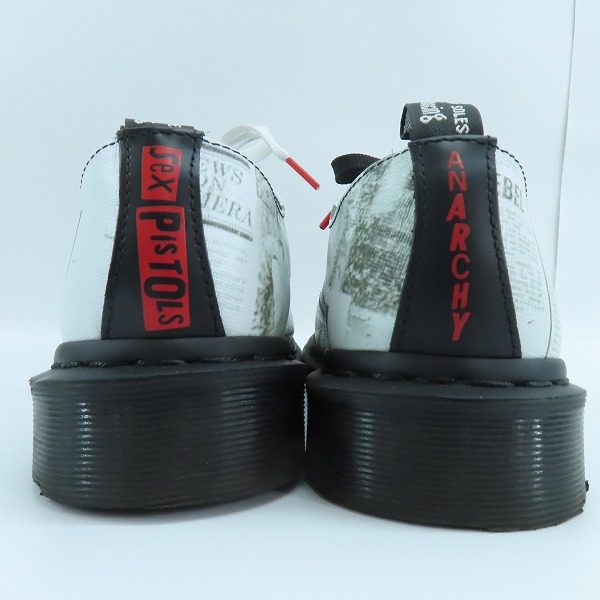 実際に弊社で買取させて頂いたDr.Martens/ドクターマーチン 1461 SEX PISTOLS 3EYE OXFORD SHOE/3ホール オックスフォード シューズ UK6の画像 1枚目