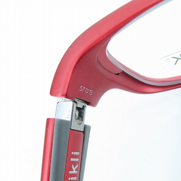 実際に弊社で買取させて頂いたalain mikli×STARCK EYES/アランミクリ×スタルクアイズ ALUX アルミ合金 メタルフレーム 眼鏡/メガネ/アイウェア P0601.09の画像 6枚目