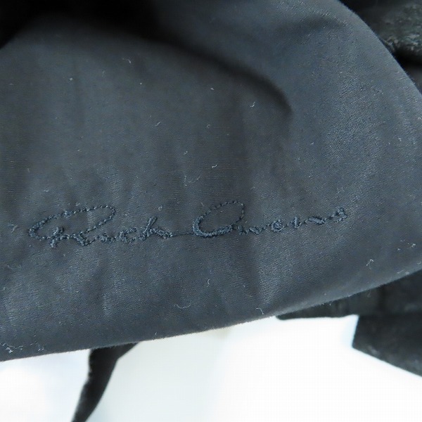 実際に弊社で買取させて頂いたRICK OWENS/リックオウエンス ラムレザージャケット RU5768/46の画像 9枚目