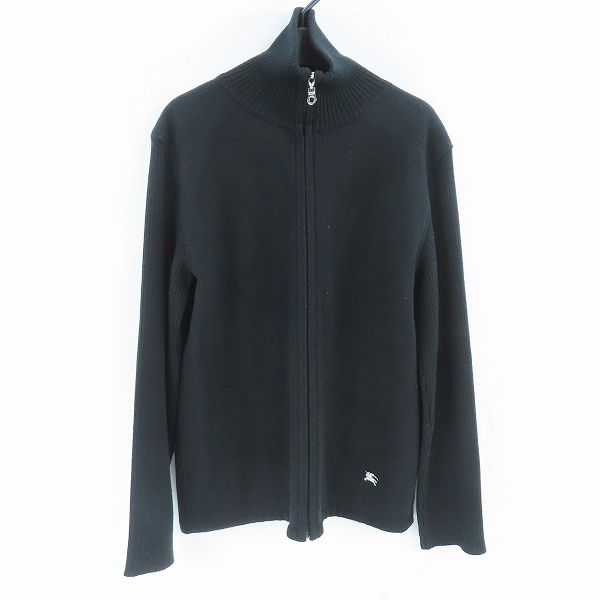 実際に弊社で買取させて頂いたBURBERRY BLACK LABEL/バーバリーブラックレーベル ジップアップ ニットジャケット BMT14-317-09/3