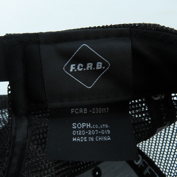 実際に弊社で買取させて頂いたF.C.Real Bristol×NEW ERA/F.Cレアルブリストル×ニューエラ メッシュキャップ FCRB-230117 の画像 6枚目