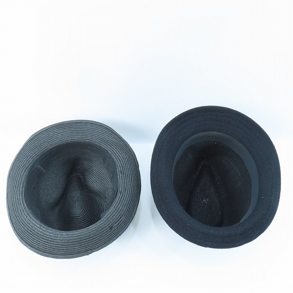 実際に弊社で買取させて頂いたBackChannel/バックチャンネル ハット 帽子 2点セットの画像 2枚目