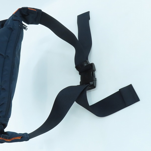 実際に弊社で買取させて頂いた(4)【未使用】PORTER/ポーター TANKER WAIST BAG (L) タンカー ウエストバッグ L アイアンブルー/622-76628の画像 6枚目