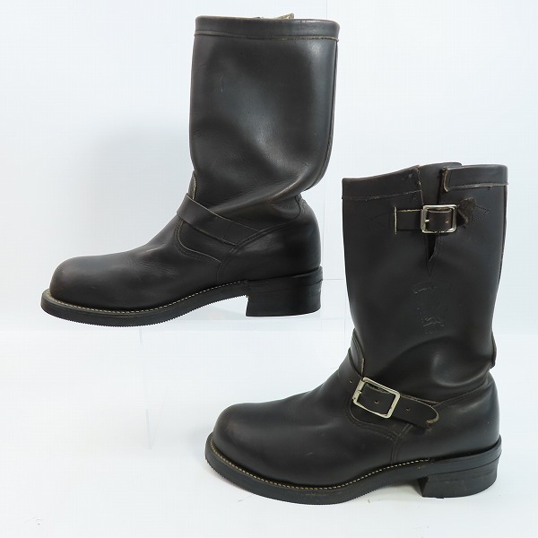 実際に弊社で買取させて頂いたCHIPPEWA/チペワ スチールトゥ レザー エンジニアブーツ 27863 /8.5Eの画像 3枚目