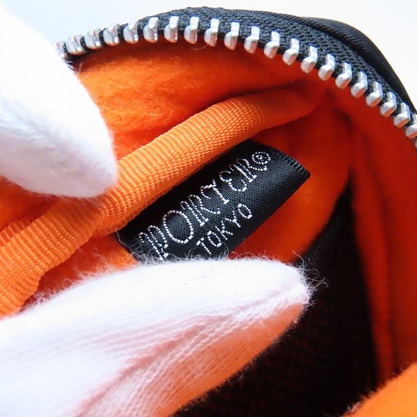 実際に弊社で買取させて頂いた(4)PORTER/ポーター TANKER/タンカー ポーチ ブラックの画像 4枚目