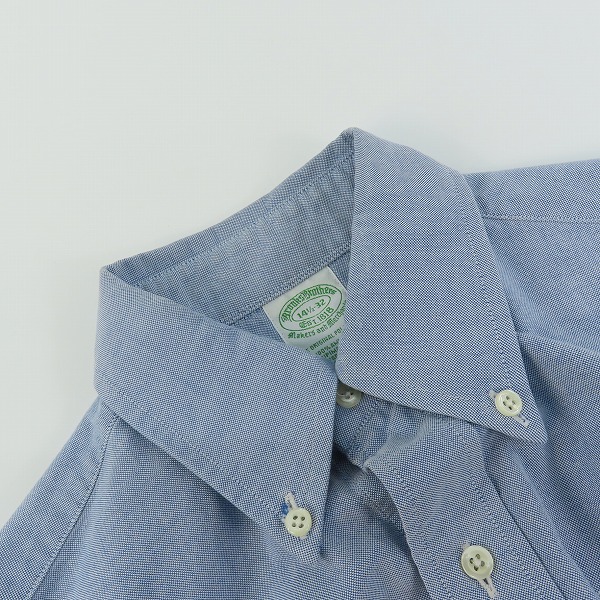 実際に弊社で買取させて頂いたBROOKS BROTHERS/ブルックスブラザーズ シャンブレーシャツ/14.5-32の画像 4枚目