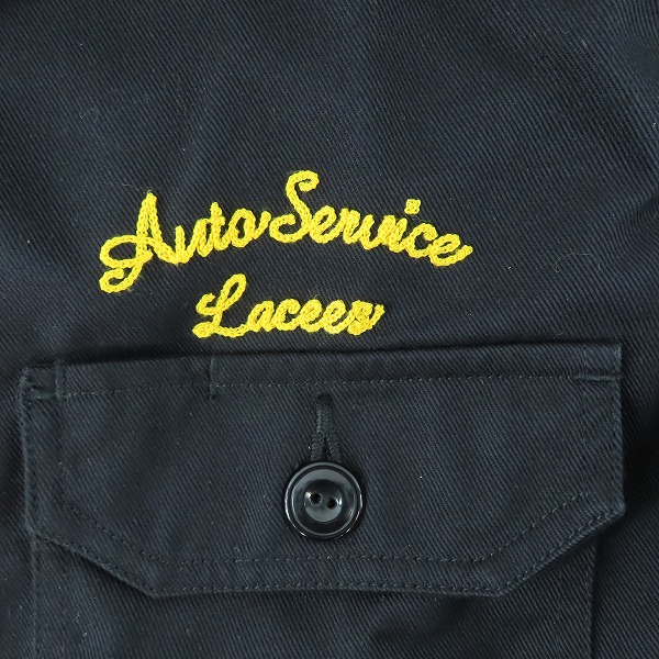 実際に弊社で買取させて頂いたCALEE/キャリー ジップアップ シャツ/ジャケット/Lの画像 3枚目