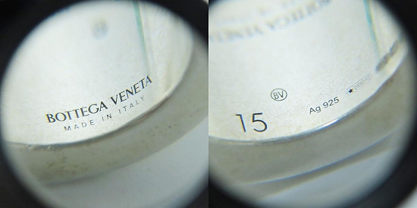 実際に弊社で買取させて頂いたBOTTEGA VENETA/ボッテガヴェネタ ボルト シルバーリング 680314 V5070/14.5-15.5号の画像 6枚目