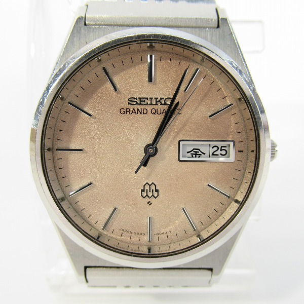実際に弊社で買取させて頂いたSEIKO/セイコー GDAND QUARTZ グランドクオーツ デイデイト 9943-8030【動作未確認】