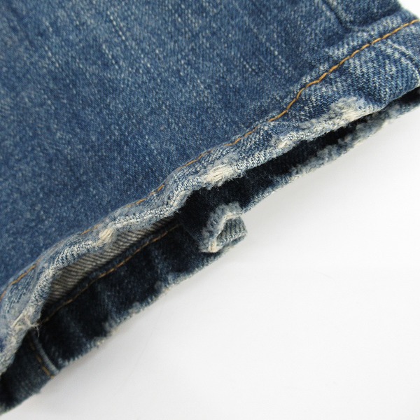 実際に弊社で買取させて頂いたBALMAN/バルマン バイカー デニムパンツ/31の画像 9枚目