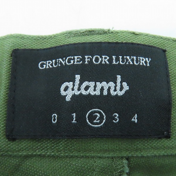 実際に弊社で買取させて頂いたglamb/グラム Fillipo wide/フィリポワイド サルエルパンツ GB17SP/P13 /2の画像 2枚目