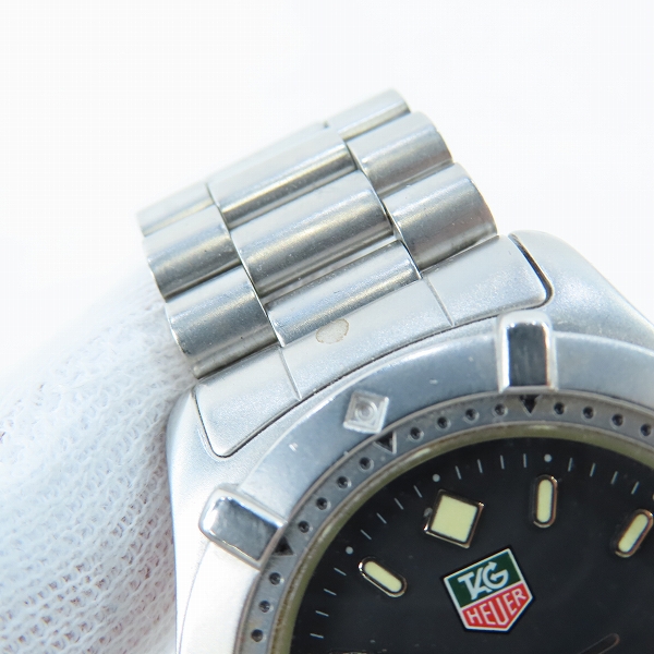 実際に弊社で買取させて頂いたTAG HEUER/タグホイヤー Professional 200M WE1210-R 腕時計【動作未確認】の画像 6枚目