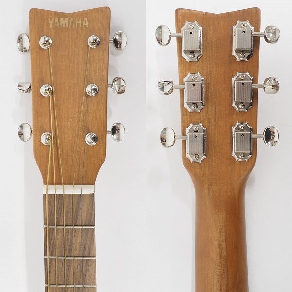 実際に弊社で買取させて頂いた★【難有り】YAMAHA/ヤマハ FG-Junior JR-1 アコースティック ミニギター/アコギ 赤ラベル ソフトケース付の画像 2枚目