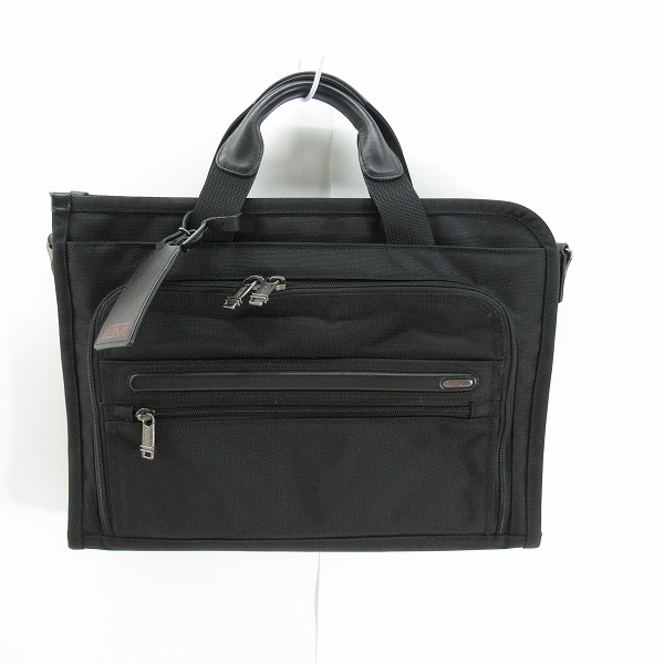 実際に弊社で買取させて頂いたTUMI/トゥミ ALPHA 2 SLIM DELUXE PORTFOLIO BLACK BRIEF/ブリーフケース 26110D4
