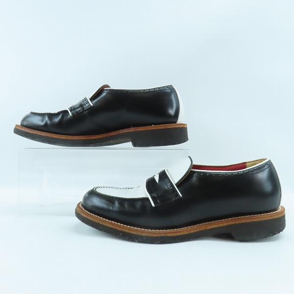 実際に弊社で買取させて頂いたTHE FLAT HEAD/フラットヘッド ローファー レザーシューズ /9の画像 3枚目