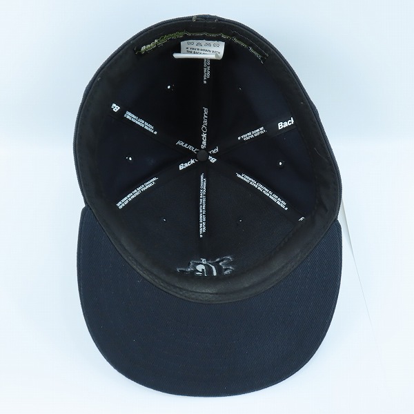 実際に弊社で買取させて頂いたBack Channel/バックチャンネル THE CLASSICS ロゴ刺繍 キャップ/Mの画像 5枚目