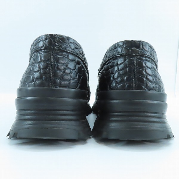 実際に弊社で買取させて頂いたTOD'S/トッズ クロコ型押し コインローファー /6の画像 1枚目