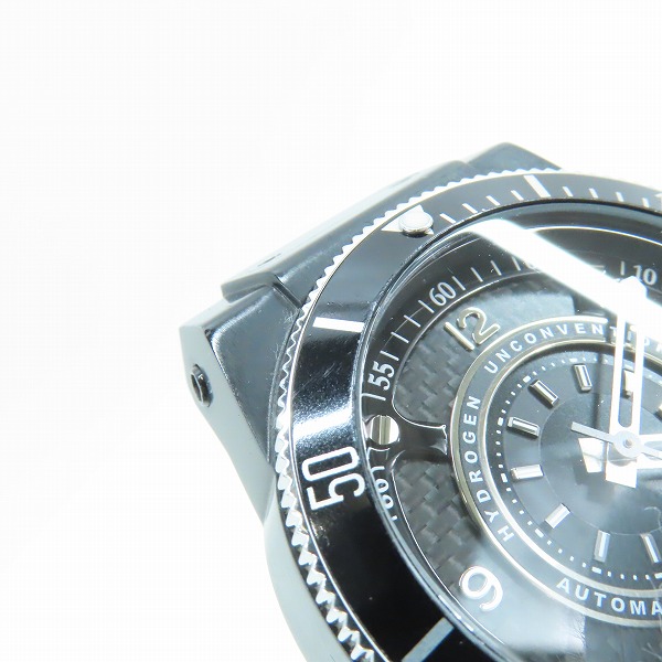 実際に弊社で買取させて頂いたHYDROGEN/ハイドロゲン SPORTIVO 自動巻き 腕時計 HW324202の画像 4枚目