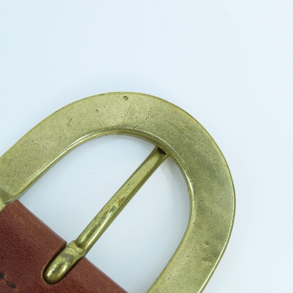 実際に弊社で買取させて頂いたNO ID./ノーアイディー レザーメッシュベルト の画像 6枚目