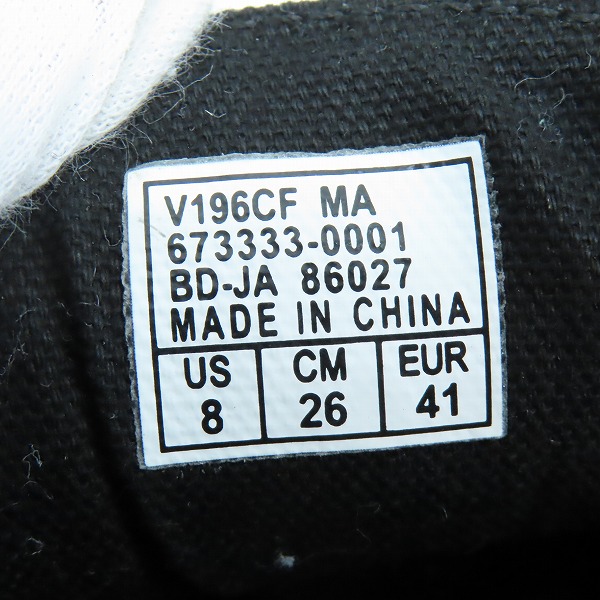 実際に弊社で買取させて頂いたVANS×Arihara Miyuki/バンズ×在原みゆ紀  LOAFER/ローファー 673333-0001/26の画像 5枚目