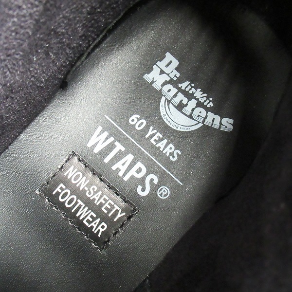 実際に弊社で買取させて頂いた【未使用】WTAPS×Dr. Martens/ダブルタップス×ドクターマーチン 1460 Remastered Boot/リマスタードブーツ 26446001/UK7の画像 5枚目
