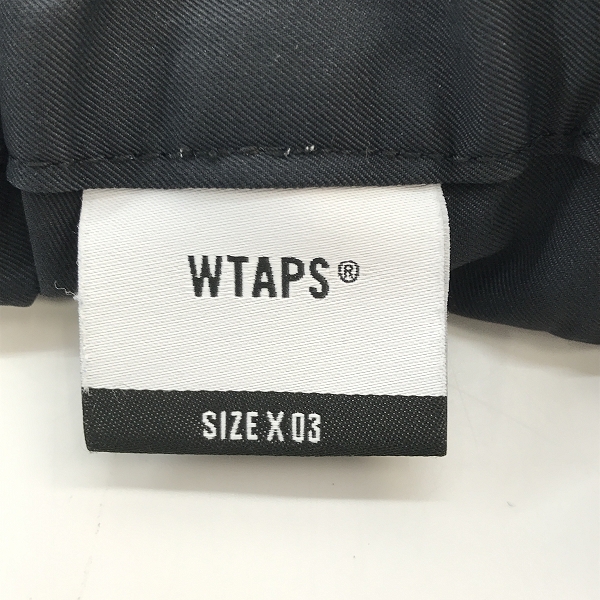 実際に弊社で買取させて頂いたWTAPS/ダブルタップス TROUSERS パンツ 231TQDT-PTM02/03の画像 3枚目