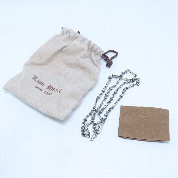 実際に弊社で買取させて頂いたLION HEART/ライオンハート ファングチェーンの画像 6枚目