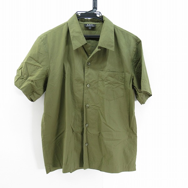 実際に弊社で買取させて頂いたA.P.C. /アーペーセー 半袖 ボタンシャツ/S