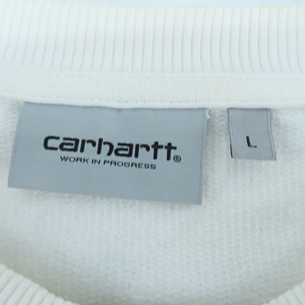 実際に弊社で買取させて頂いたCarhartt/カーハート  ロゴスウェット I025470/Lの画像 2枚目