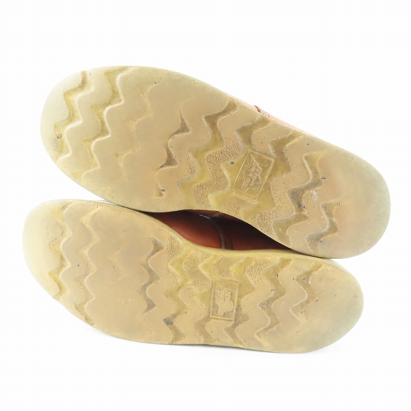 実際に弊社で買取させて頂いたRED WING/レッドウィング 半円犬タグ 875 アイリッシュセッター/7.5Eの画像 2枚目