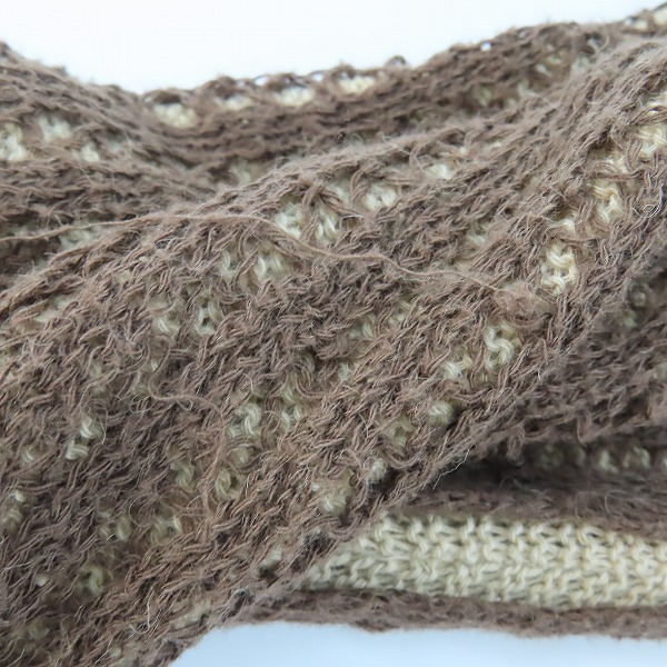 実際に弊社で買取させて頂いたNUMBER(N)INE/ナンバーナイン Vネックニット ダメージ加工/3の画像 6枚目