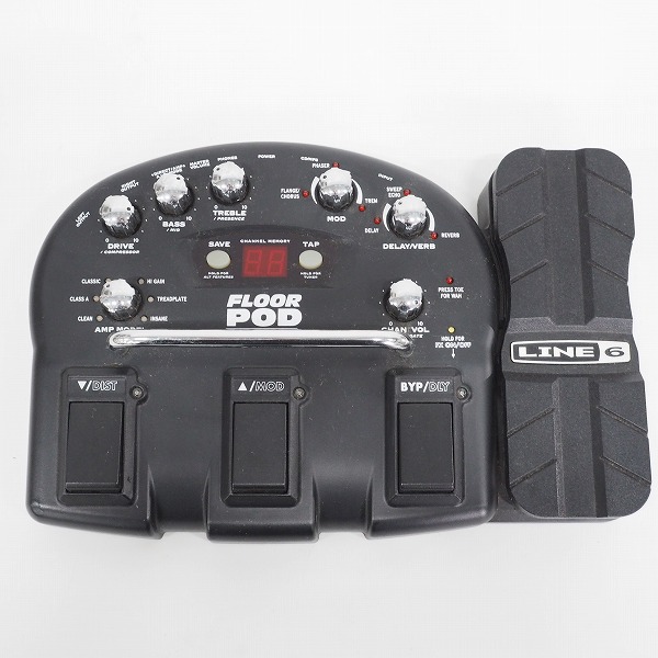 実際に弊社で買取させて頂いた【動作未確認】LINE6/ライン6 Floor POD ギター用 マルチエフェクター アンプシミュレーター エフェクター